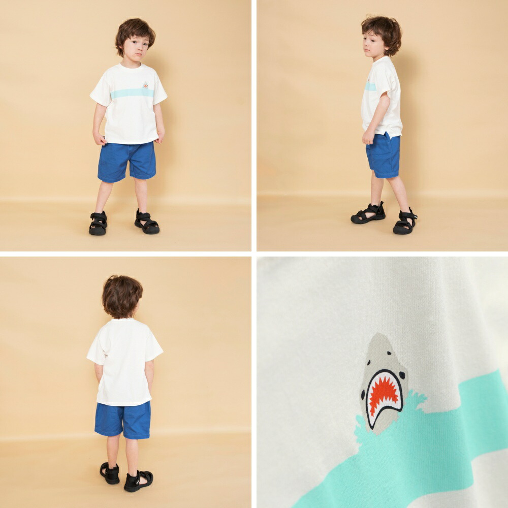 🆕【⭐訂購⭐】 🇯🇵日本直送🌀鯊魚🦈/營火🔥印花圖案 短袖T恤［6款選］🌀[ELCA-0028][260324]