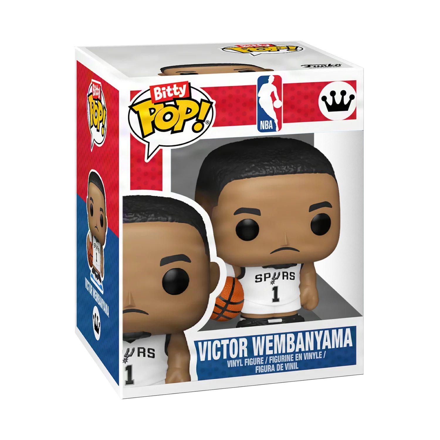 📦訂購 美國代購 Bitty POP! Town: NBA Arena - Spurs with Victor Wembanyama Figure 模型