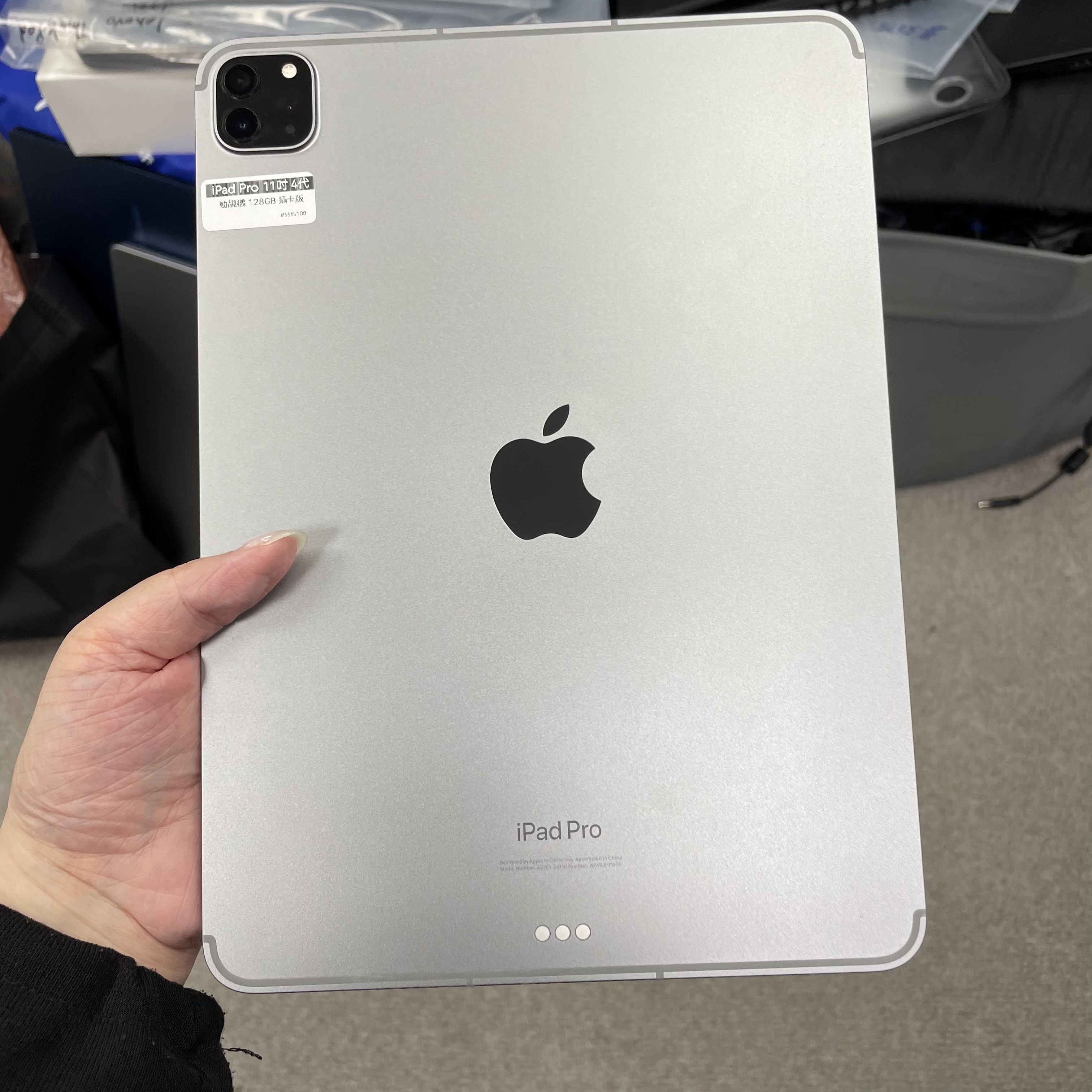*5515100 iPad Pro 4 11吋 M2 勁靚機 128GB 插卡版 灰色 gray