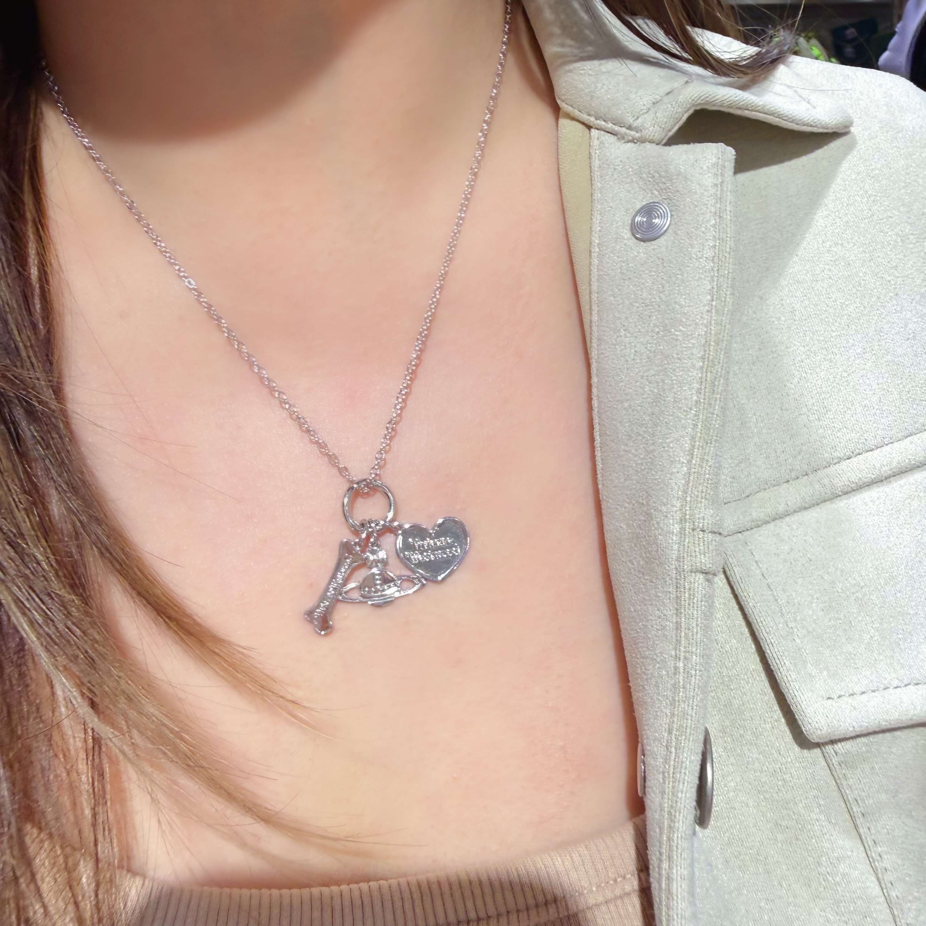 Vivienne Westwood necklace 925/3 in 1