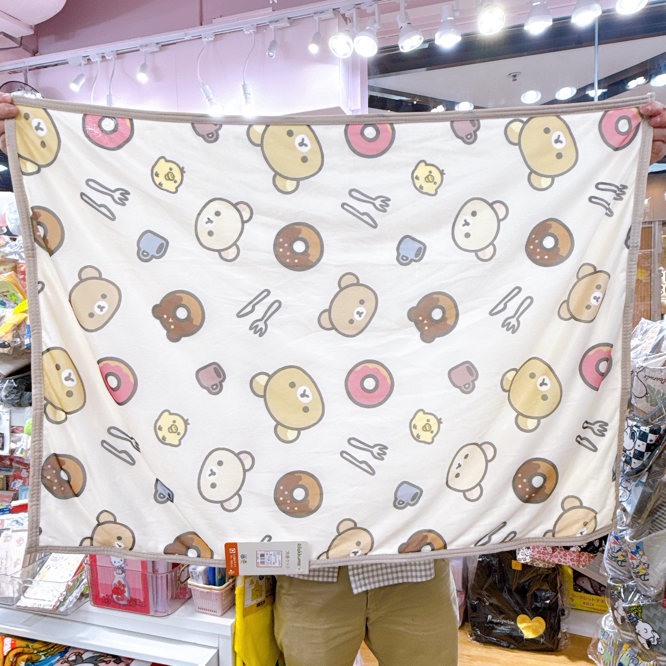 日本直送本店獨家發售Kitty鬆弛熊monchhichi 冷感被 有不同尺寸