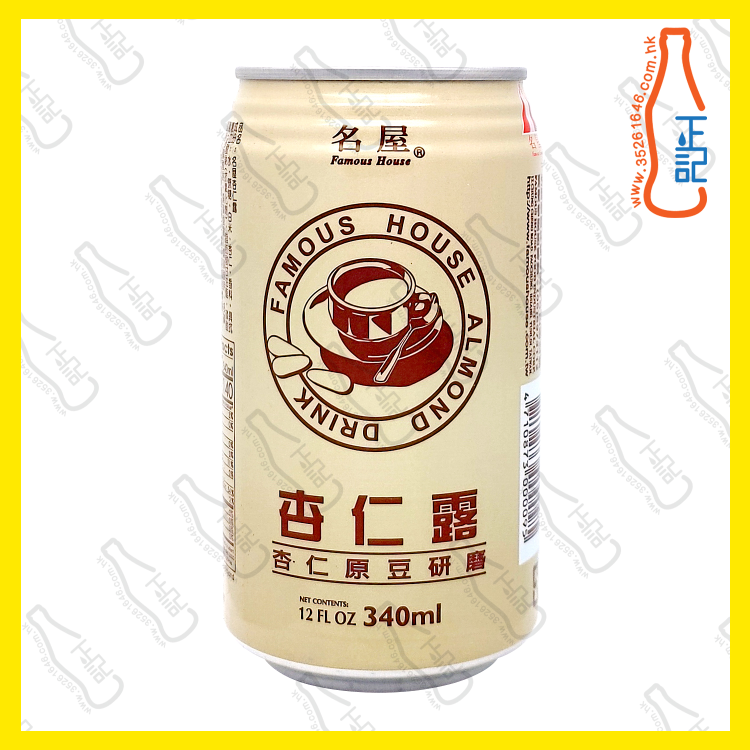 名屋 杏仁露 340ml x 24罐