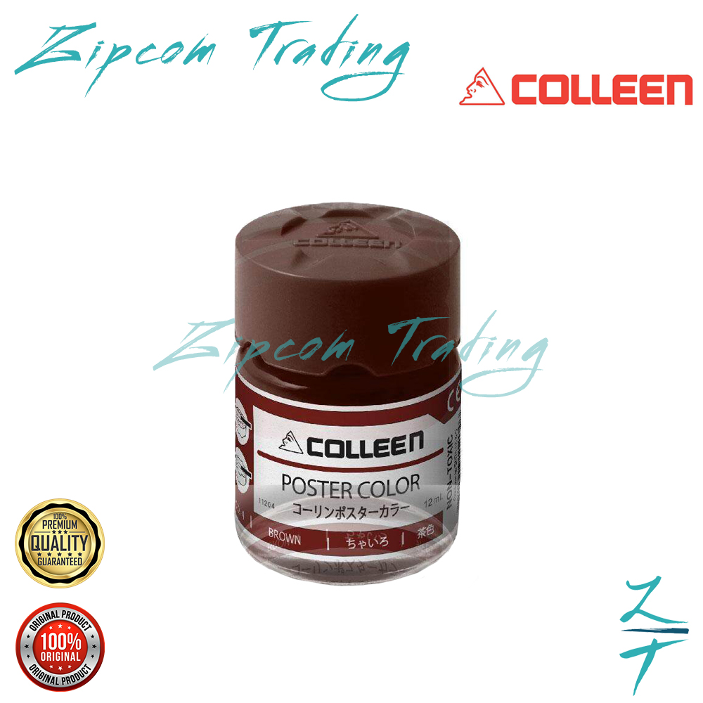 Colleen Premium Non-Toxic Poster Color (12ml/Bottle)