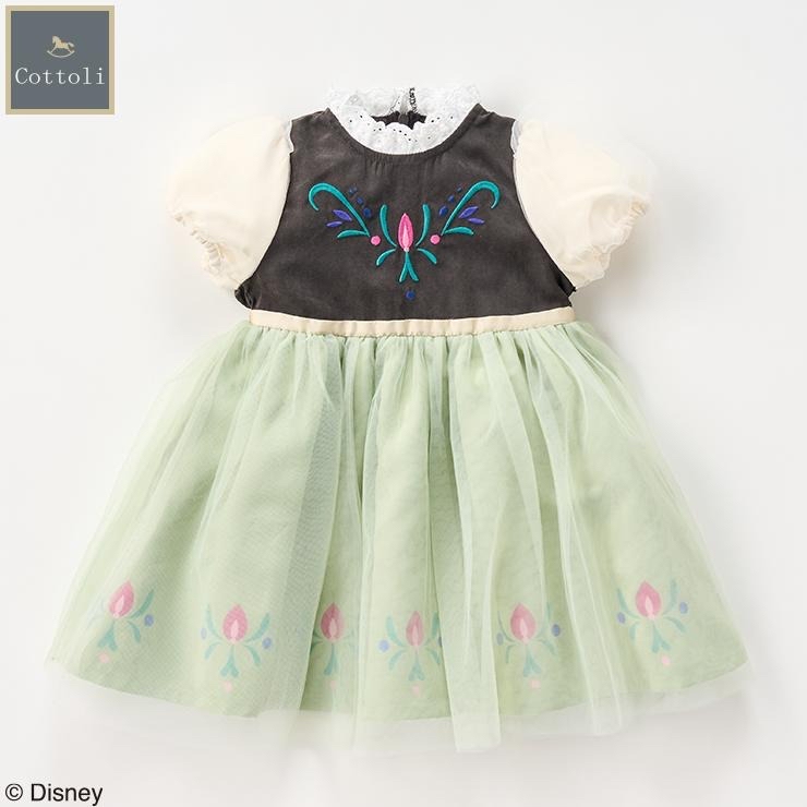 🇯🇵限量預訂 日本直送🇯🇵Cottoli x Disney公主系列Anna短袖連身裙