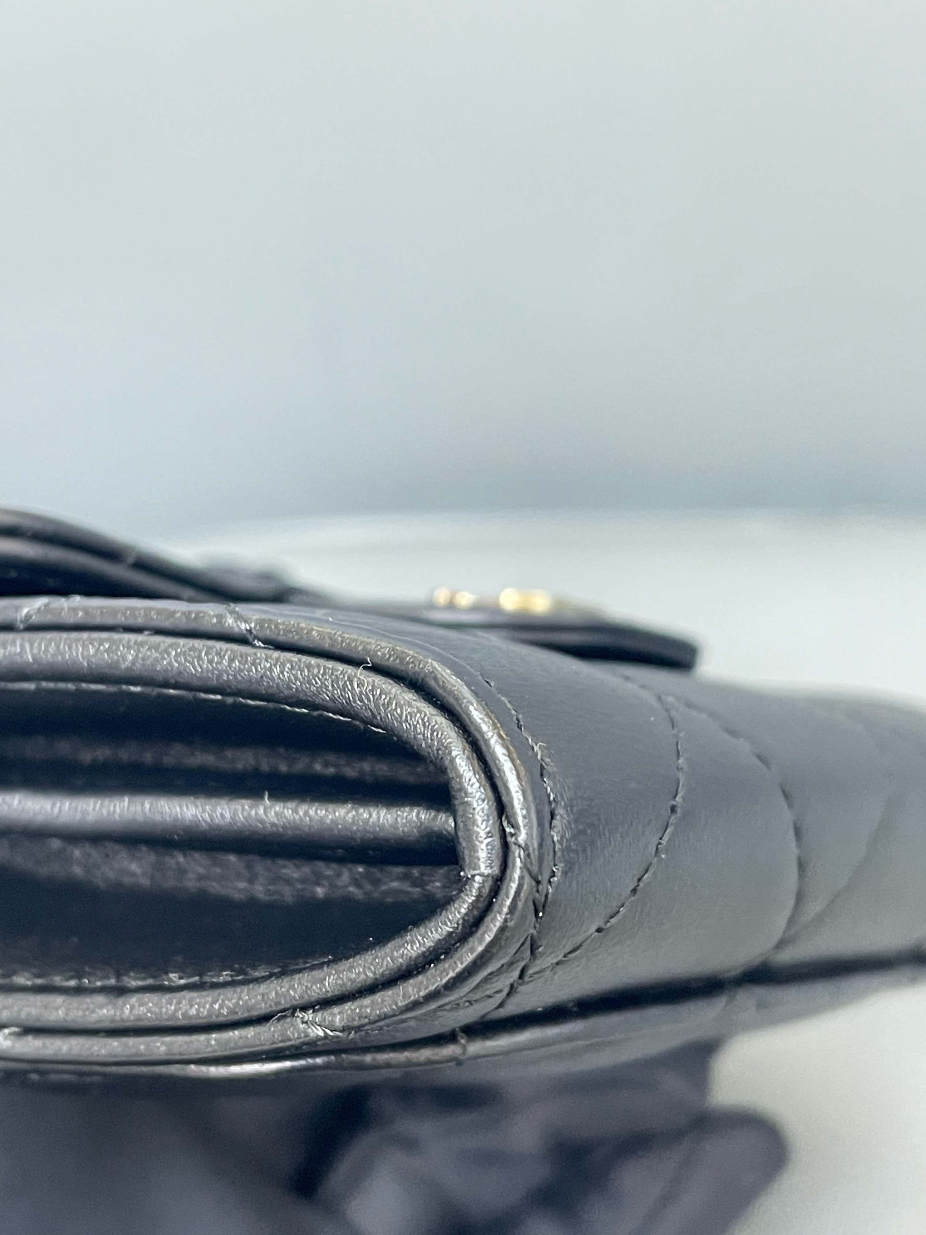 【預訂貨品】Chanel 黑金 小羊皮 woc