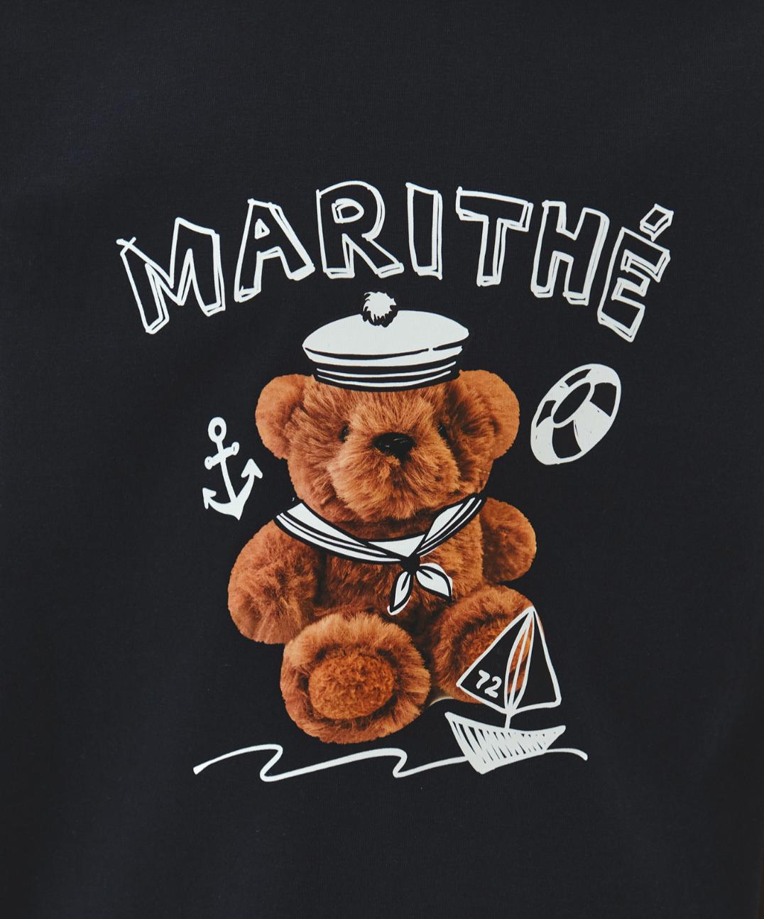 Ⓜ️ fg kids款 bear regan tee 折扣優惠 白/oatmeal / navy Size 100-150