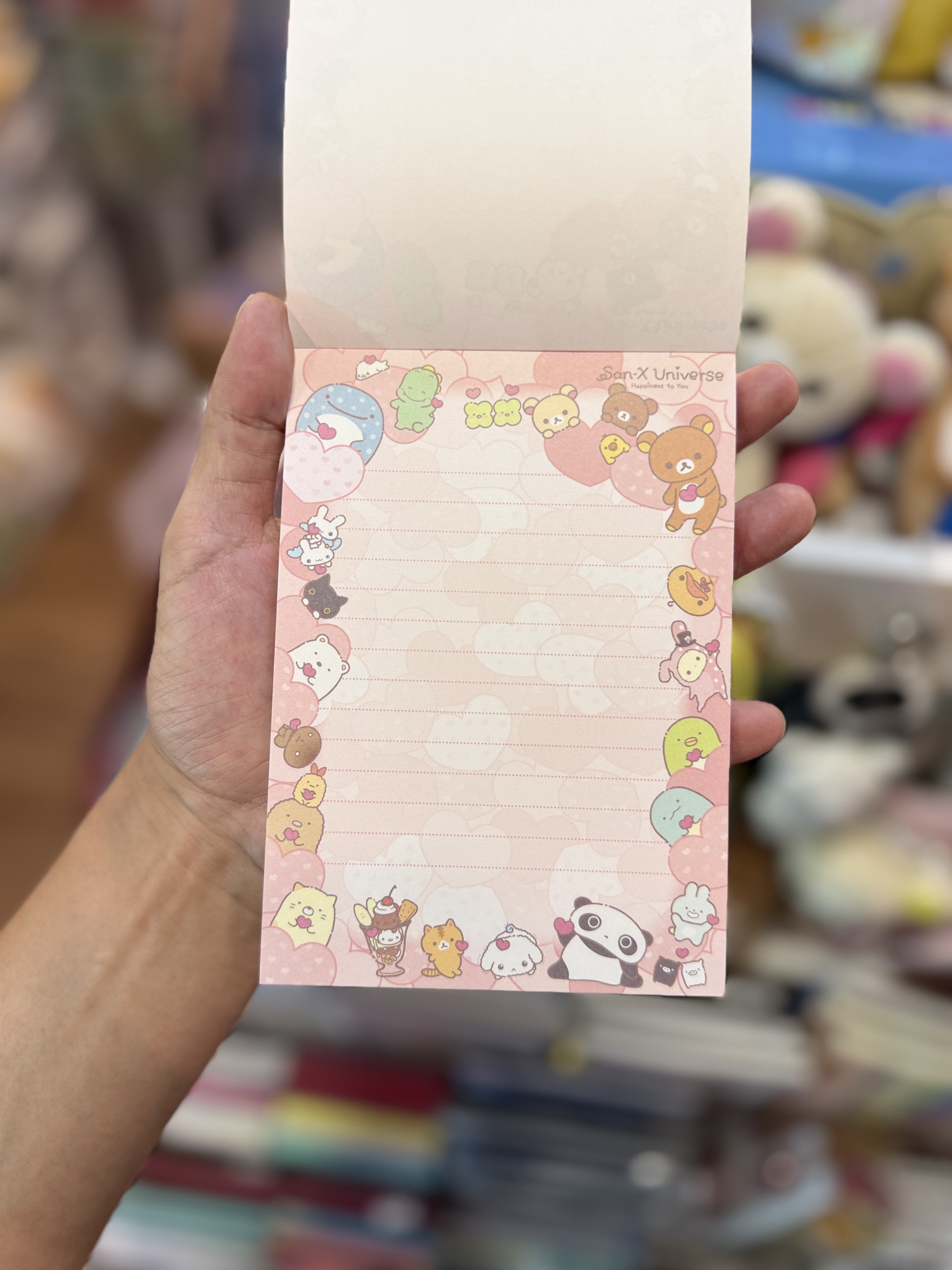 《現貨》全新San-x心心系列memo簿