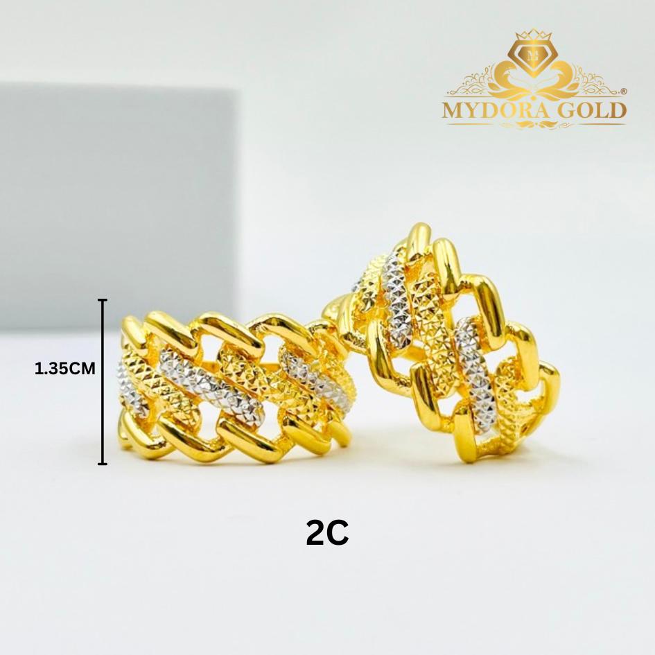 MYDORA Cincin Aliaa Paddy (5G) l EMAS 916/22K