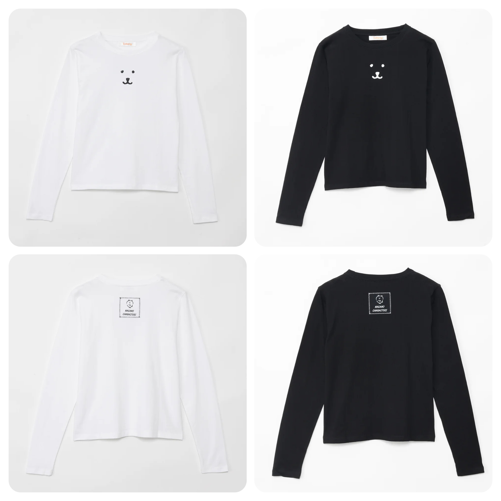 日本預訂📍Joke Bear大頭圖案長袖Tee 不包郵 13/2日本開售