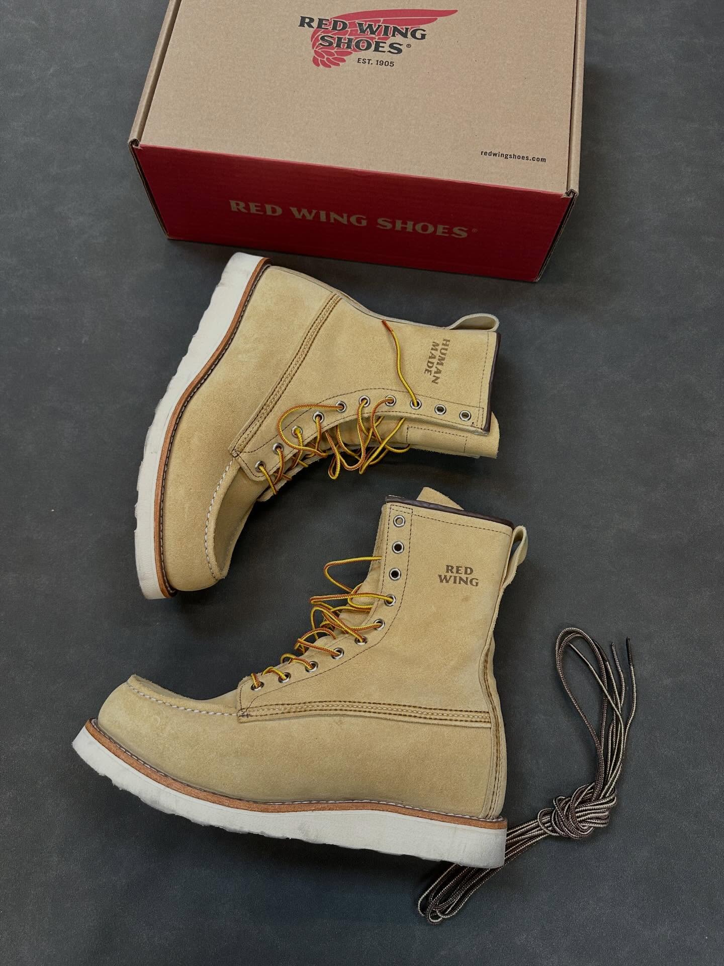 Human Made x Red Wing 最新合作款size 9 97新 HKD 4800