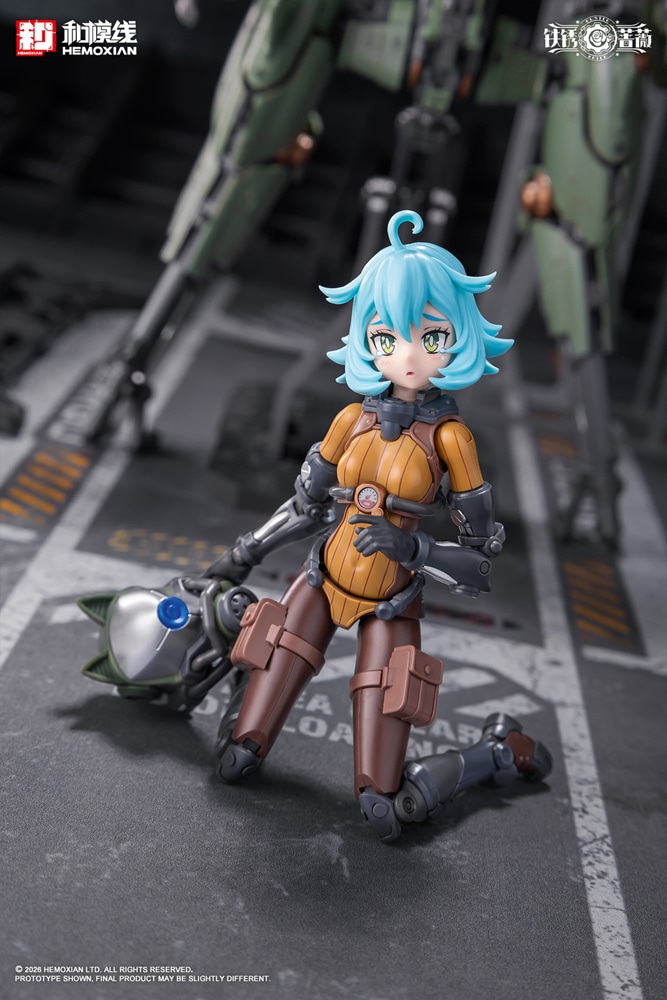 (預訂訂金 $100) (總價 $386) 壽屋 和模線 Kotobukiya 鐵銹薔薇 Rhande Koskinen & RTP-10A 鋒刃 高速可變戰機 (KO09614) (行版) 