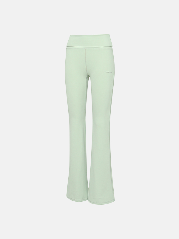 預購_Compression Folding Straight Fit Leggingsby Grandeline