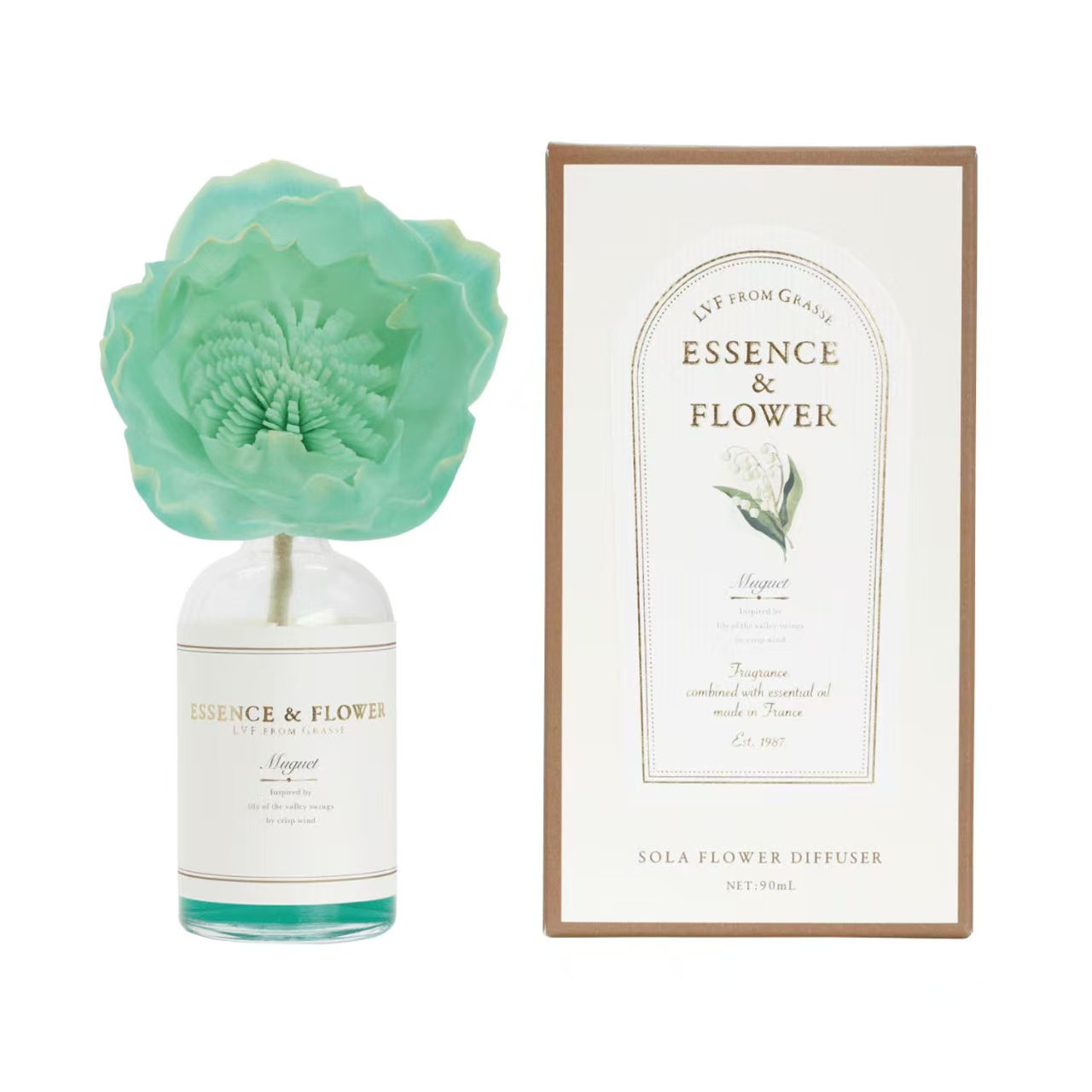 【日本直送】 LVF Sola 法國天然精油 花朵擴香瓶(90mL) ESSENCE & FLEUR 系列