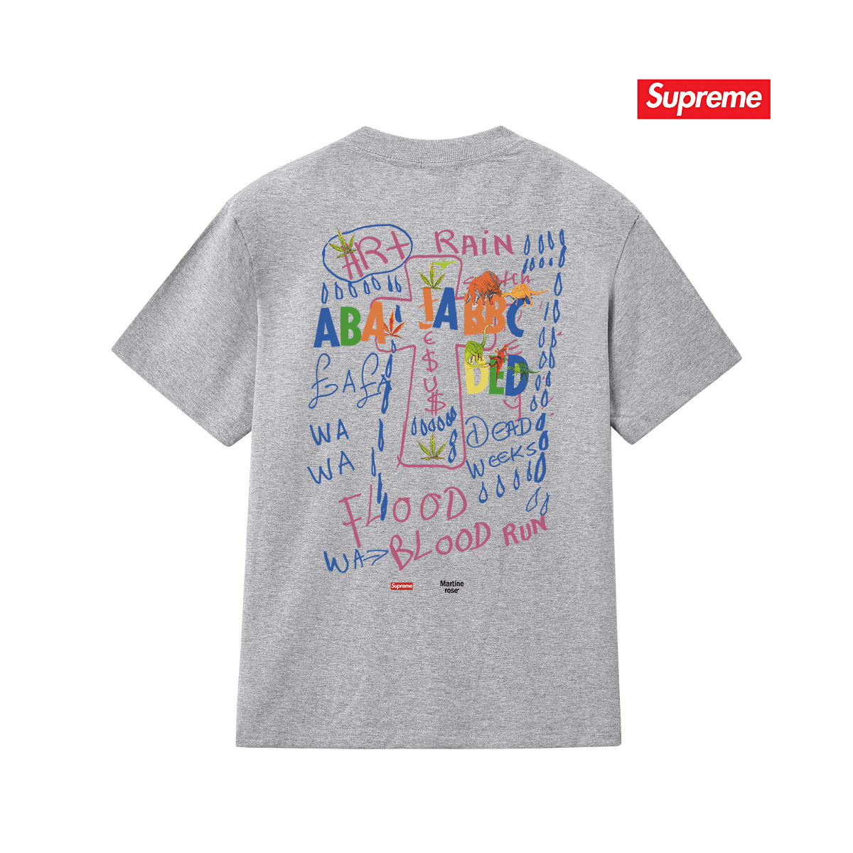 Supreme x Martine Rose Lee Scratch Perry Tee