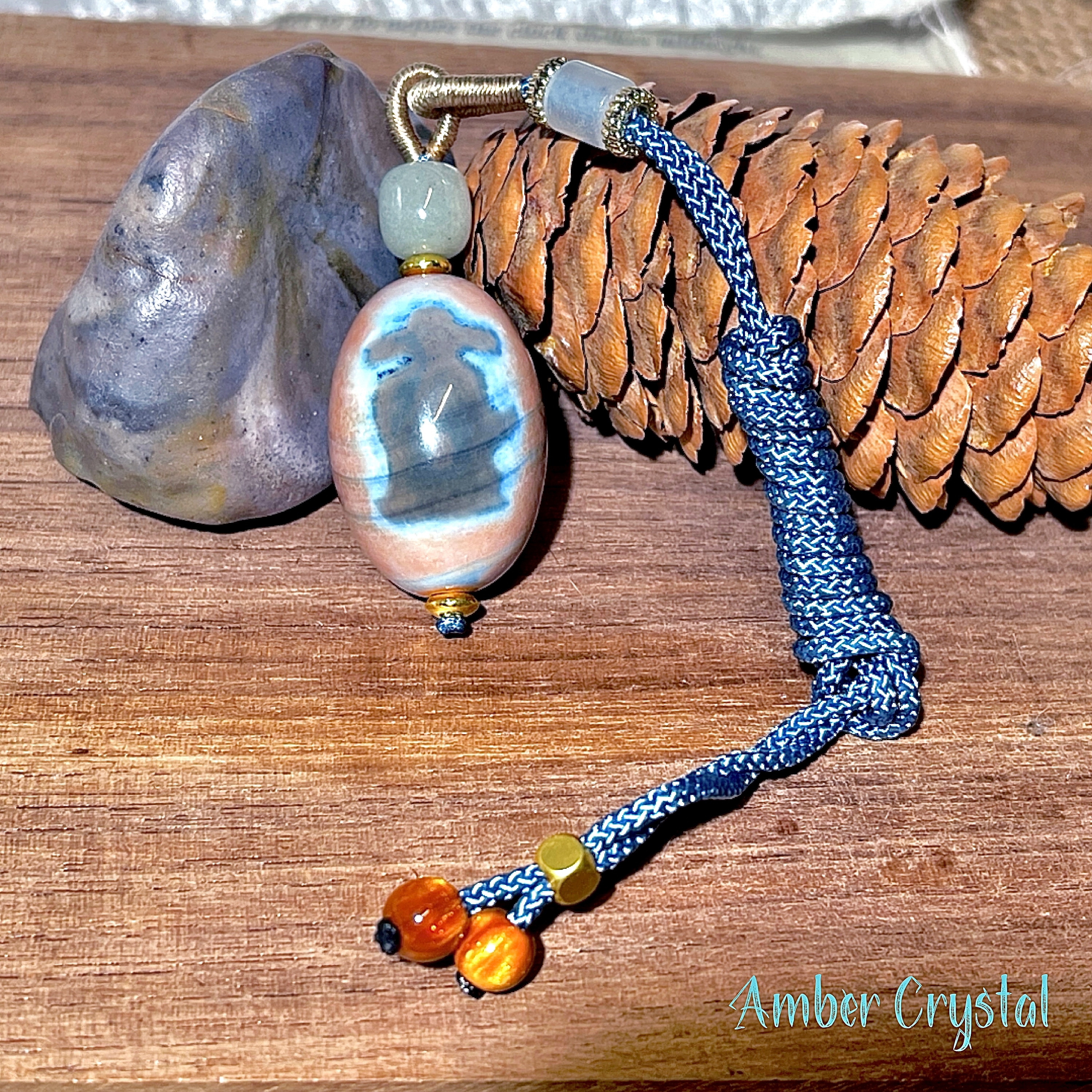 西藏財神如意達洛天珠