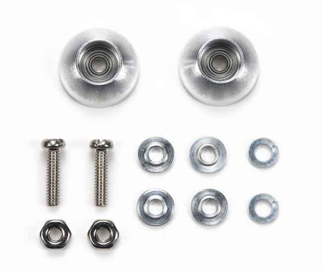【95709】HG 11mm Aluminium Ball-Race Rollers (Bowl)
