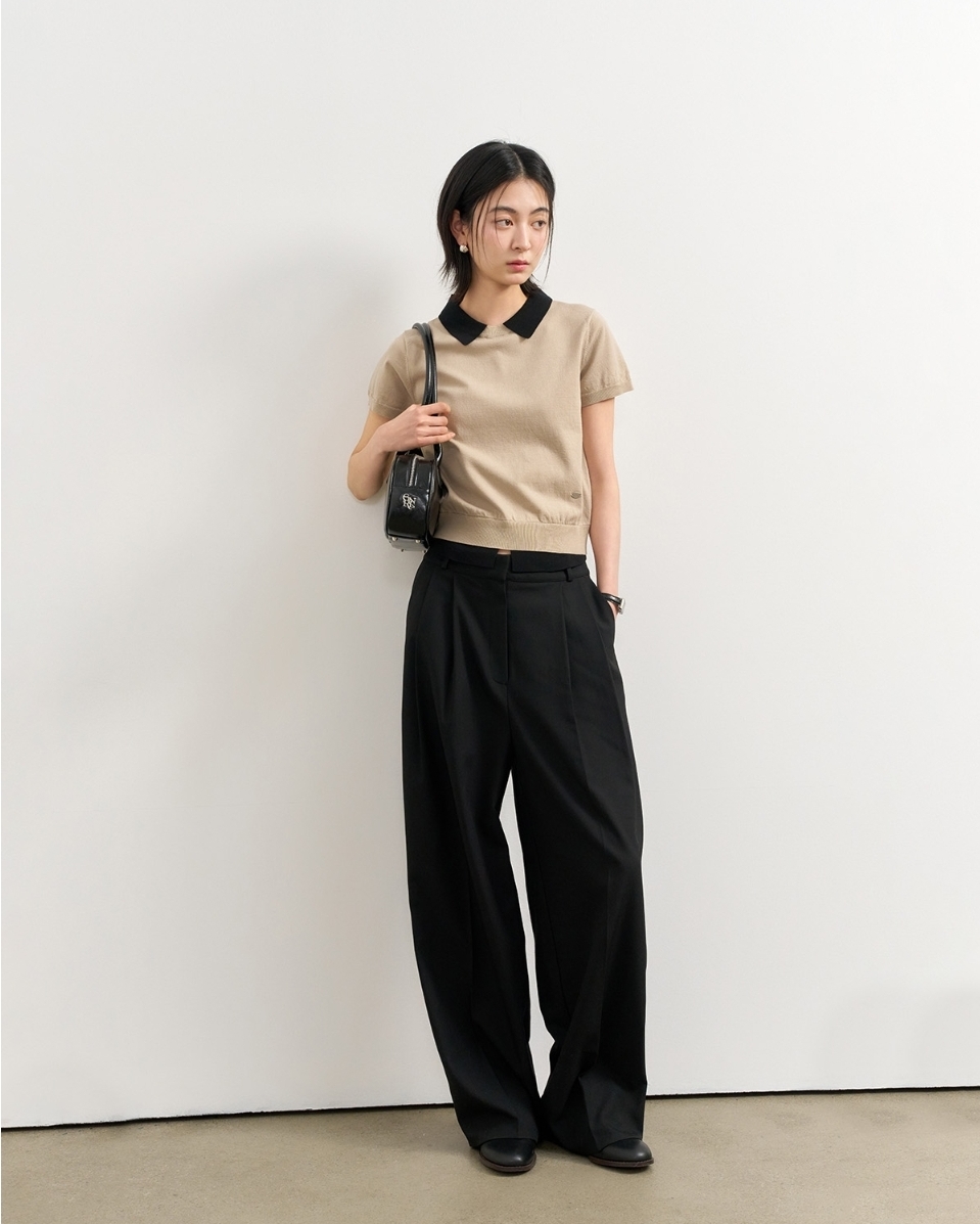 General Idea 假兩件式針織上衣