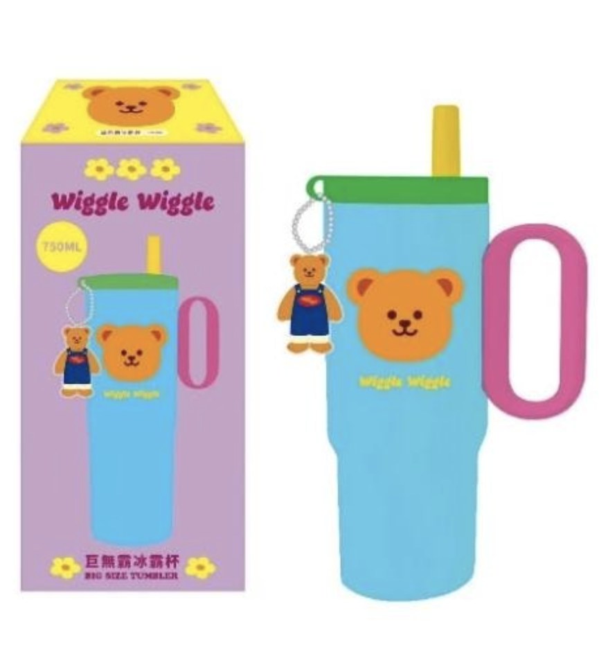 【台灣】 Wiggle Wiggle 巨無霸冰霸杯（750ML）