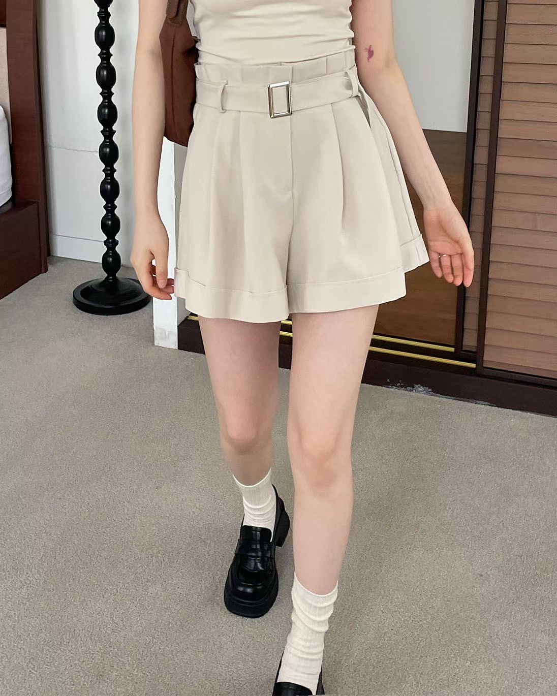 BOT01_09 花苞高腰褲頭PT (2色)