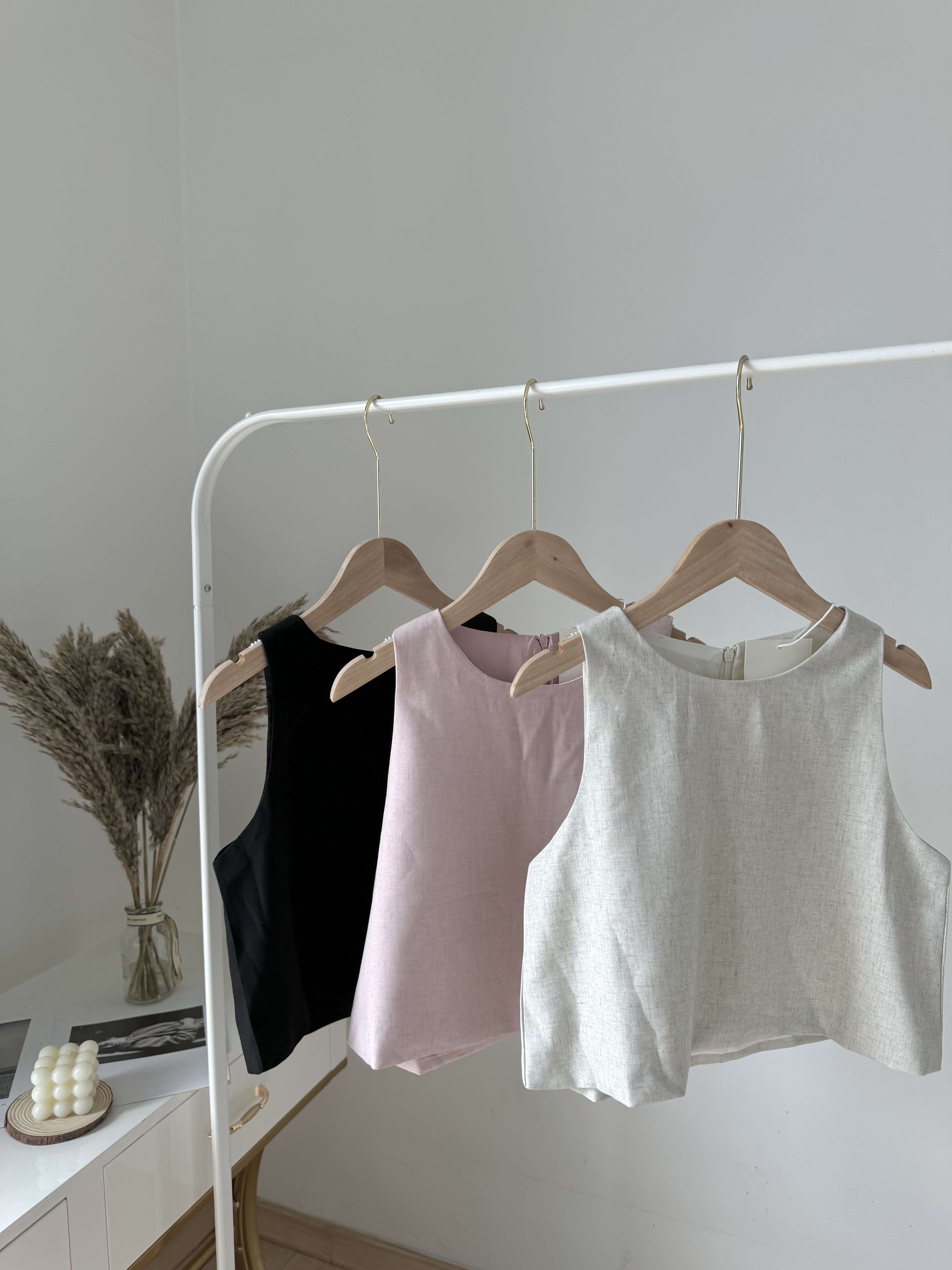 Jolie Suit Top 背心式西装上衣（ 3 Colours )