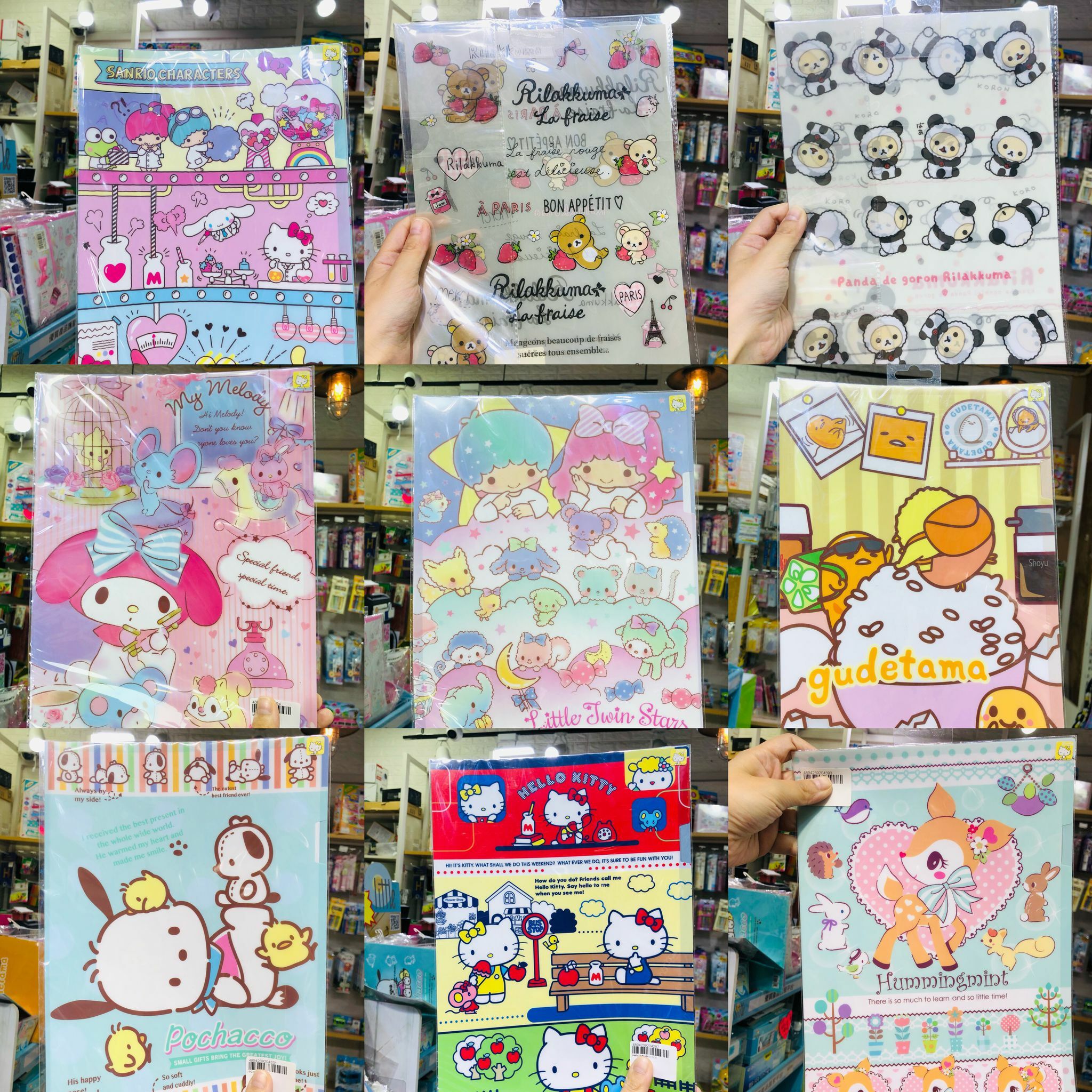 鬆弛熊 A4 文件夾