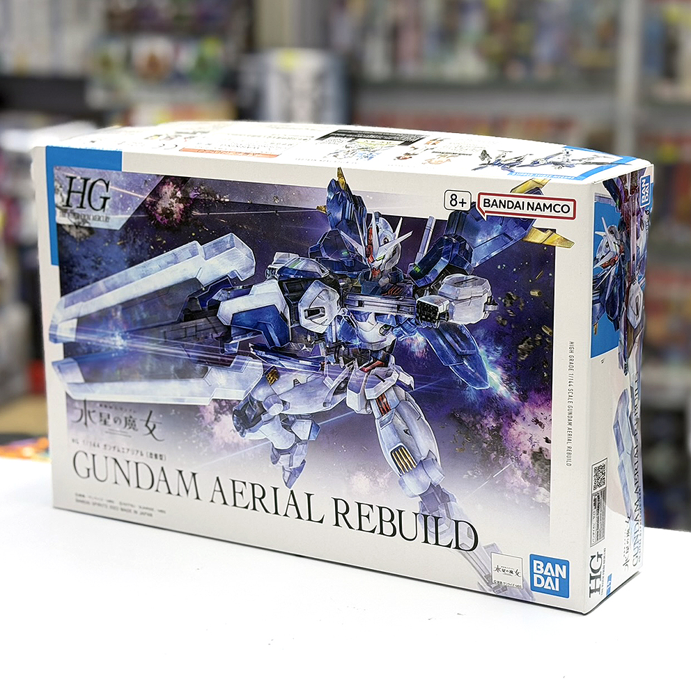 ＜特價＞ (行版) Bandai HG 1/144 機動戰士高達 水星的魔女 風靈高達 (改修型) Mobile Suit Gundam: The Witch of Mercury Gundam Aerial Rebuild 模型 
