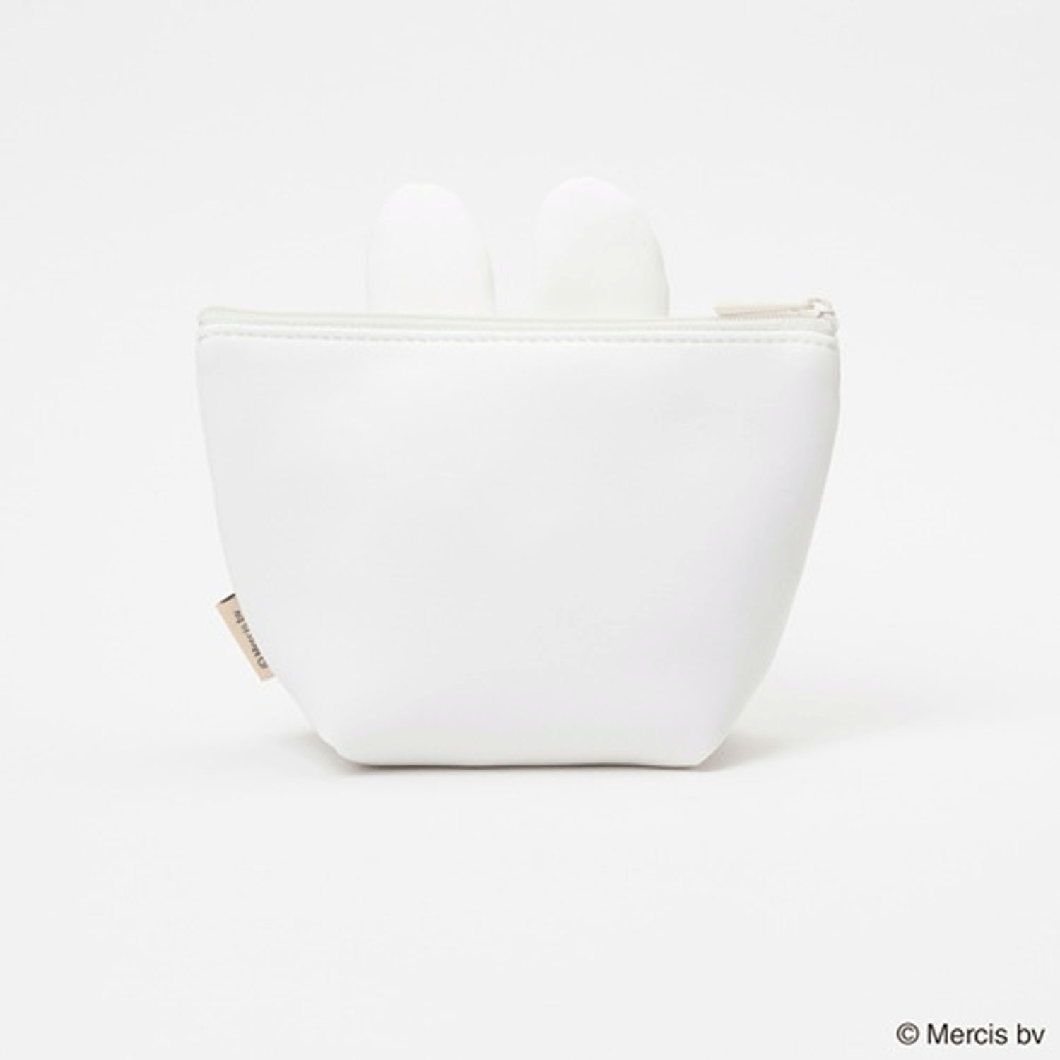 Miffy - 大頭造型小物包 (白色表情款)