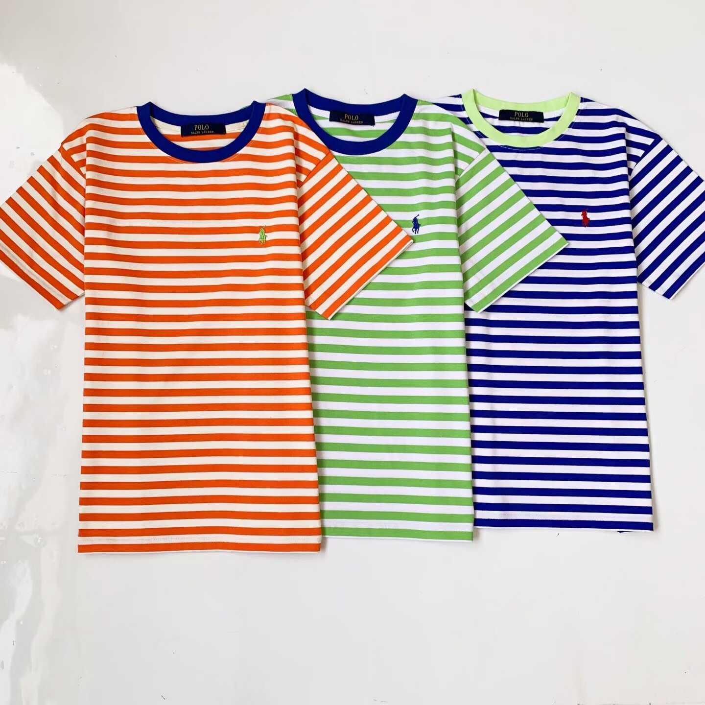 預訂 Polo條紋短袖Tee [貨號26A478]