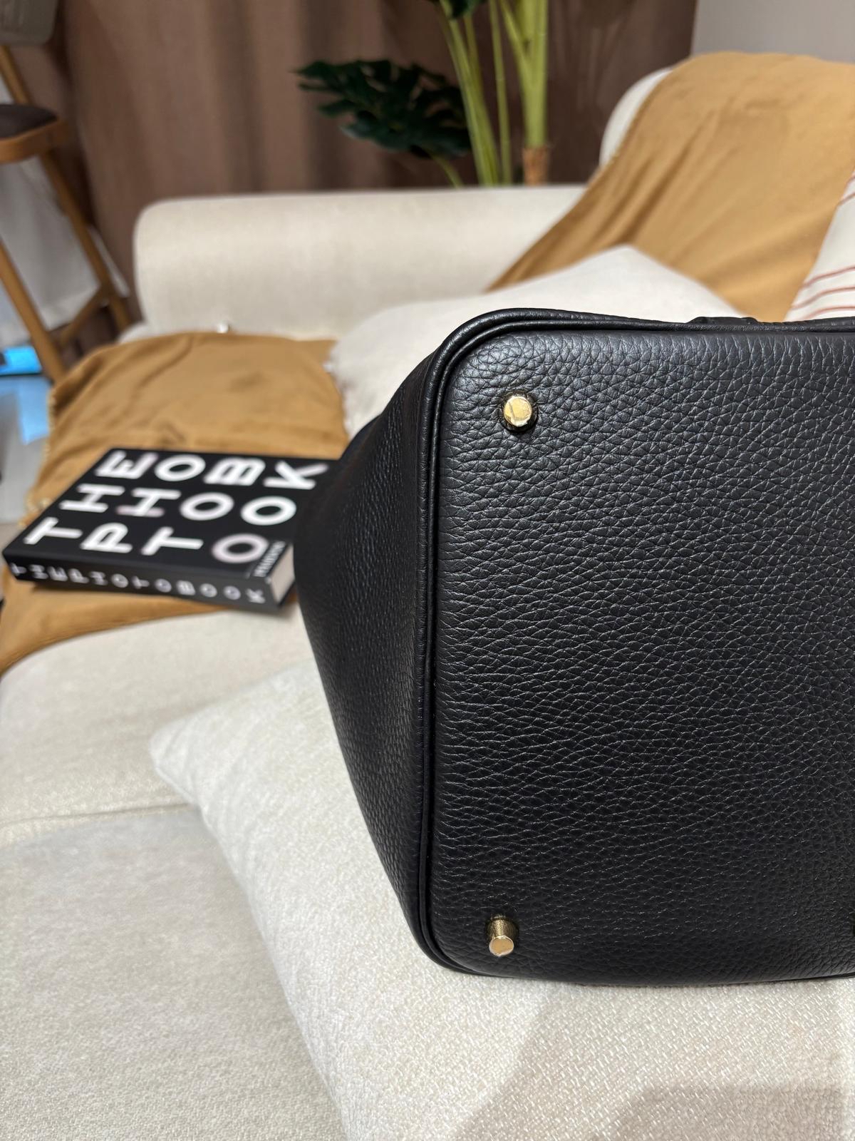 Hermes Picotin 22 Stamp Z 黑色金扣 100%Authentic, 98%New ✅收據✅Key Lock ✅Dust bag✅Box