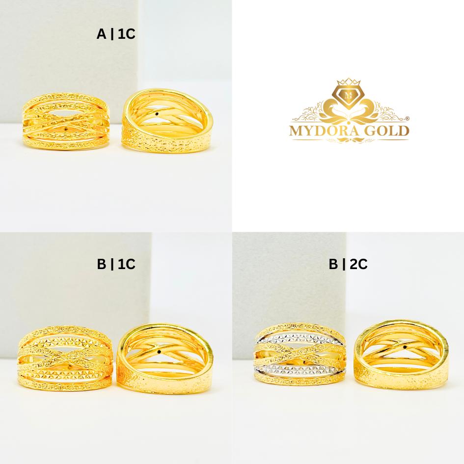 MYDORA Cincin Nabila Pasir 6 Layer (5G) l EMAS 916/22K