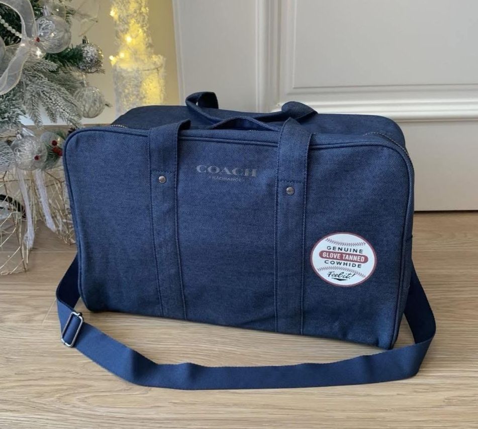 ⚾️限定珍藏Coa*ch 棒球徽章大容量旅行袋  $168/個