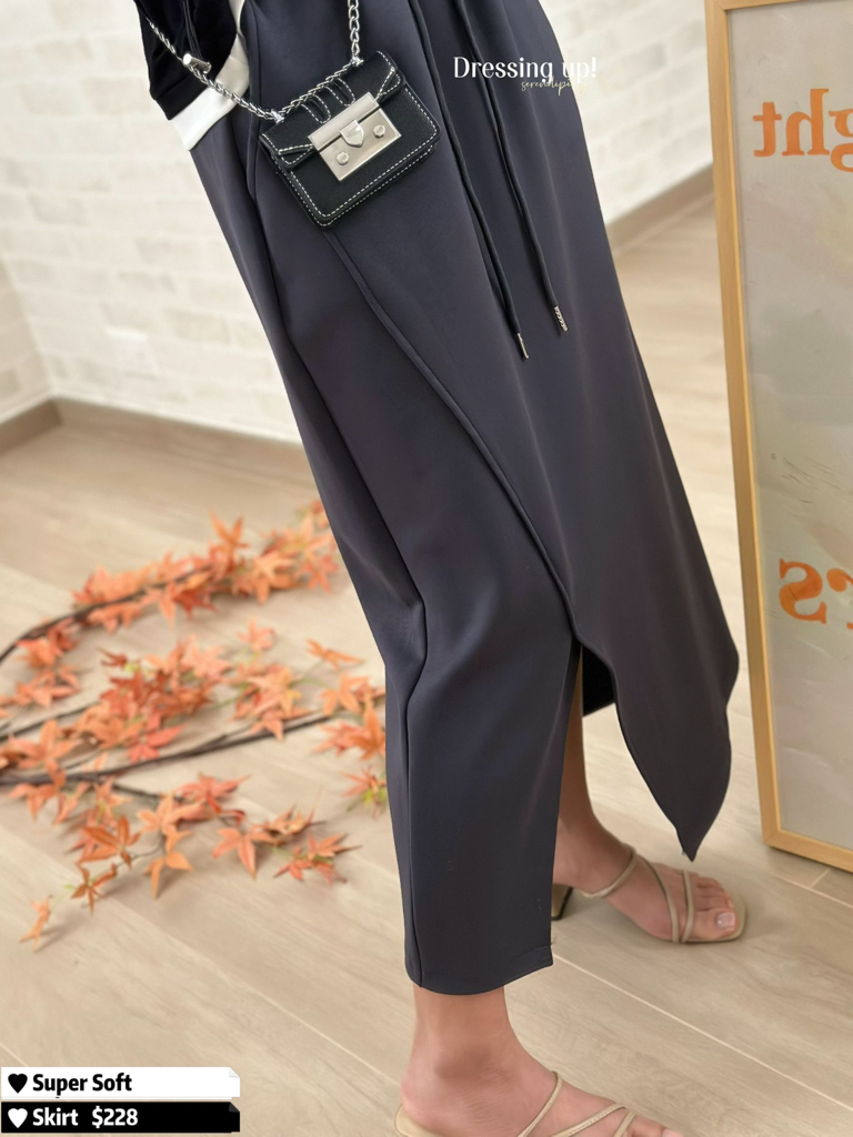 絲滑親膚｜太空棉半截裙