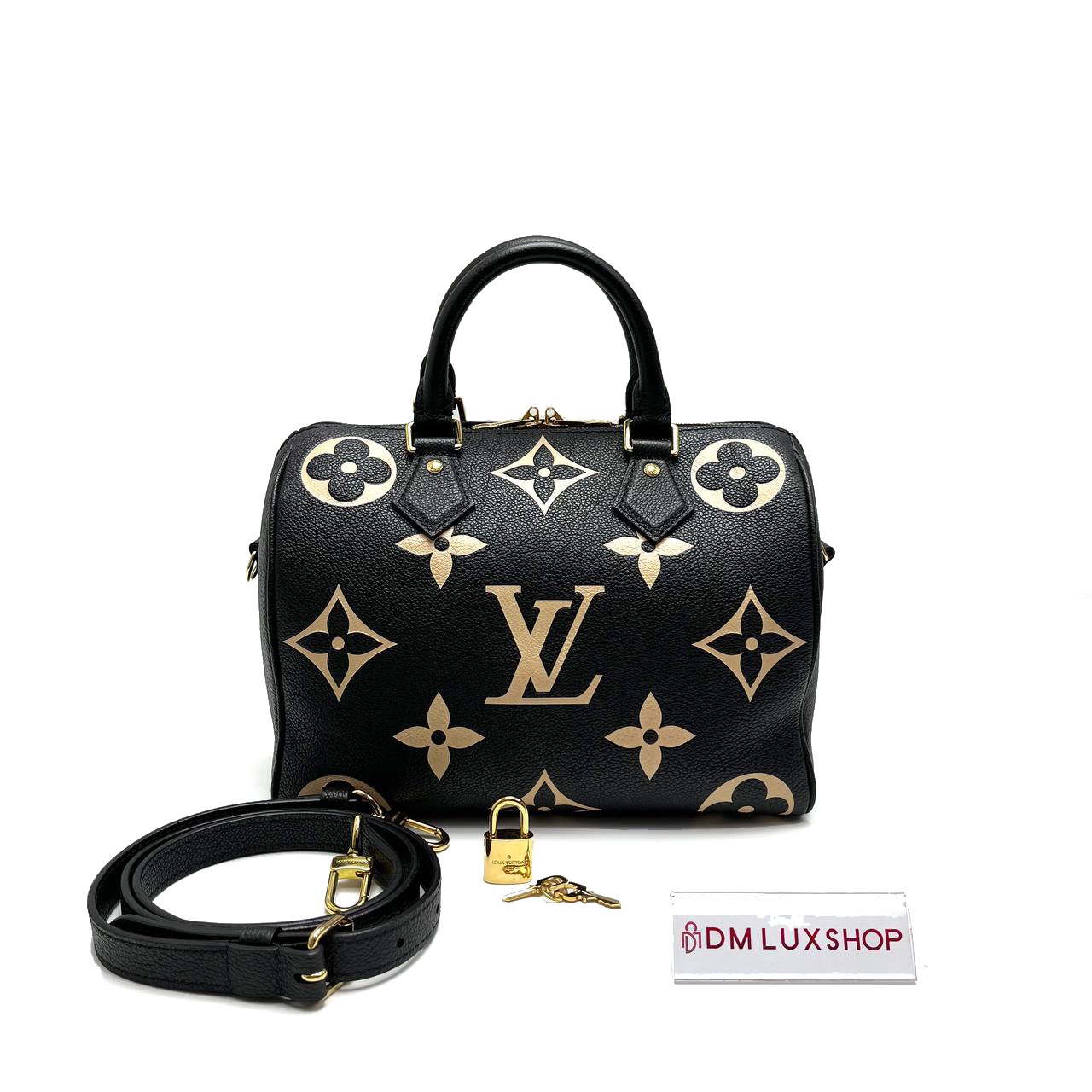 LV Bicolor Speedy 25