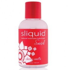Sliquid Naturals Swirl 櫻桃香草味可食用潤滑劑 | 水性潤滑 / 125ml | 斑鳩 Ben-Gau
