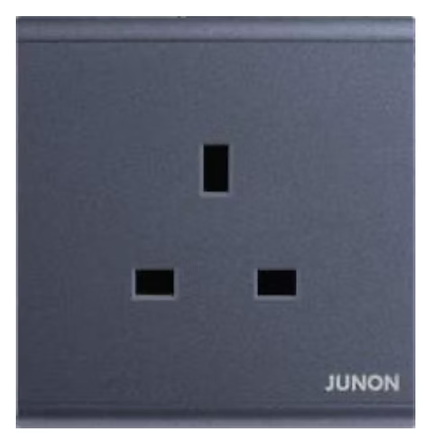 俊朗 天悅 黑 13A單蘇 插座