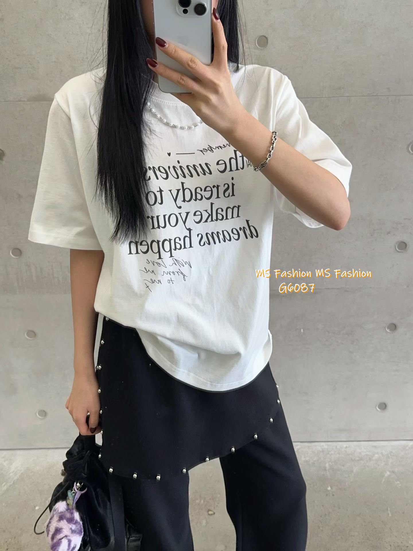 G6087 韓國🇰🇷字母珠鏈top