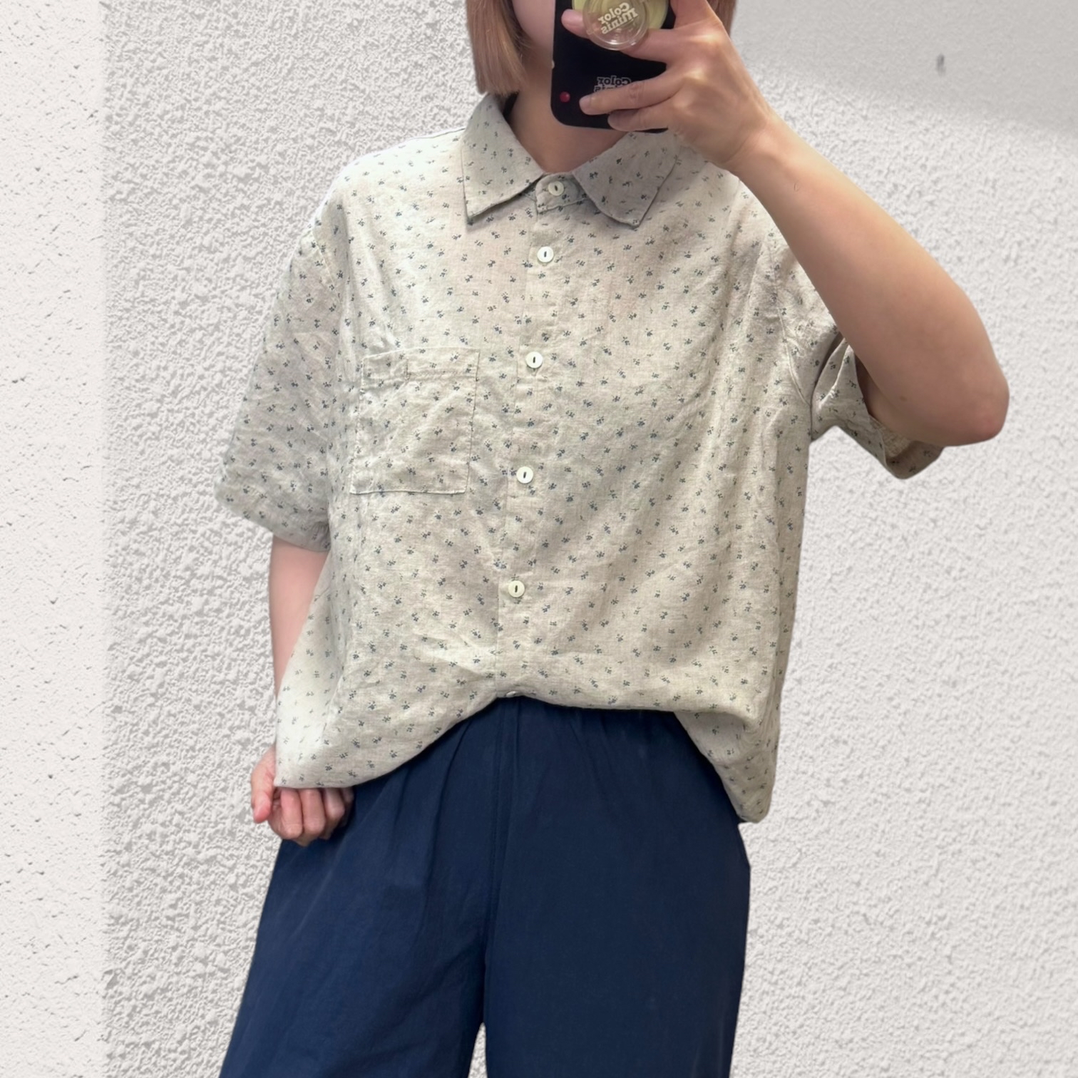 221224 碎花pocket 短袖恤
