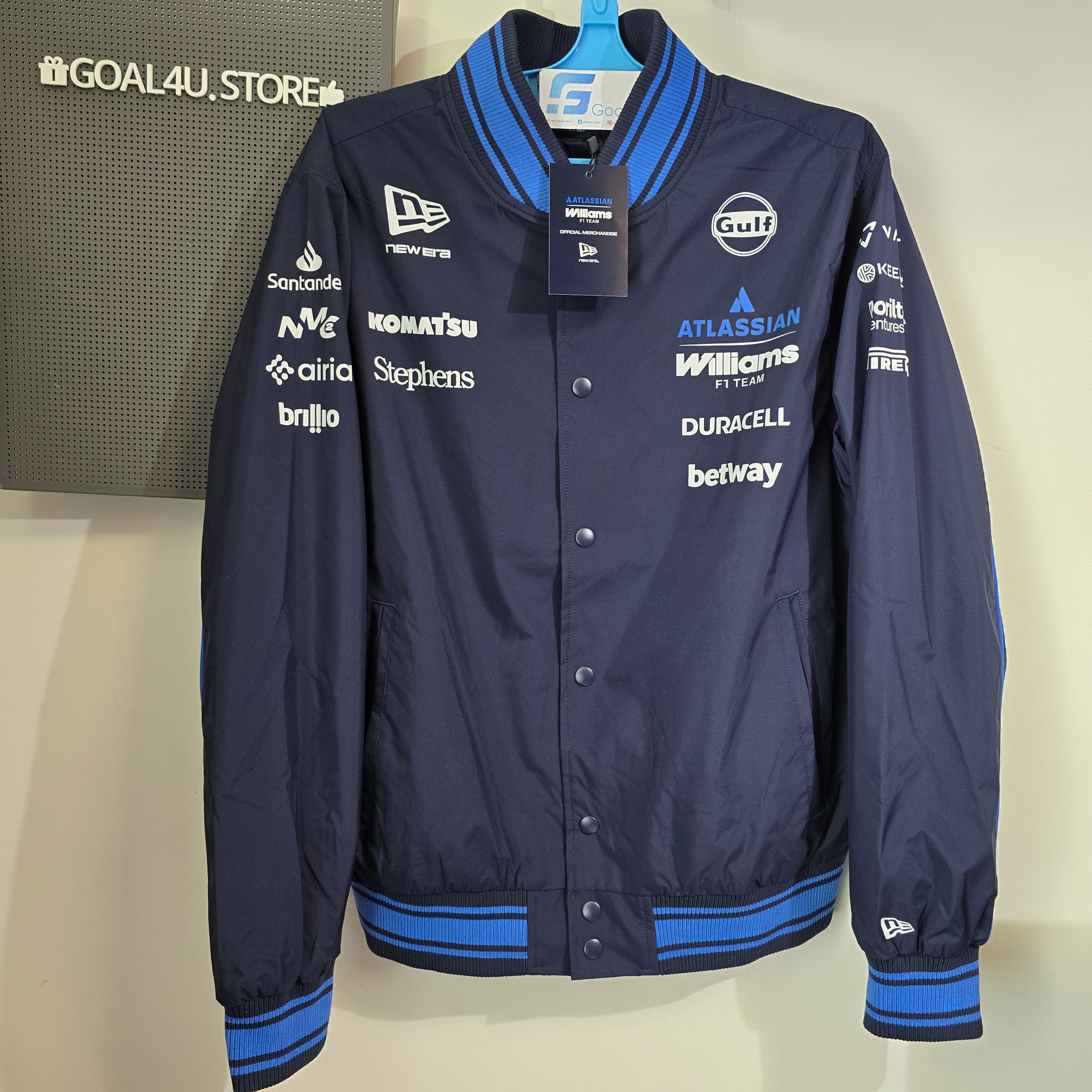 F1 Williams 威廉士車隊 2026 官方飛行外套 60941814