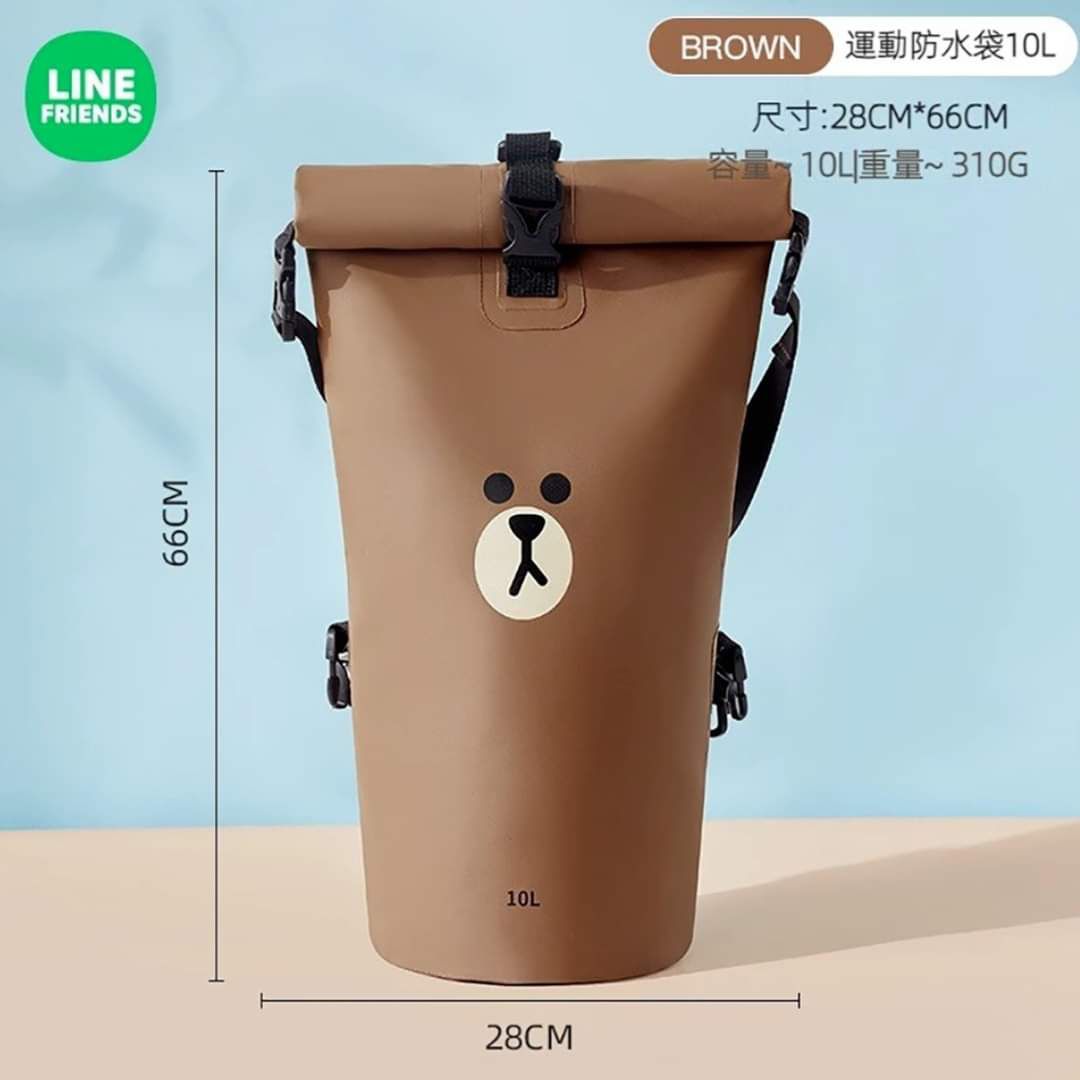 LINE FRIENDS運動防水收納袋