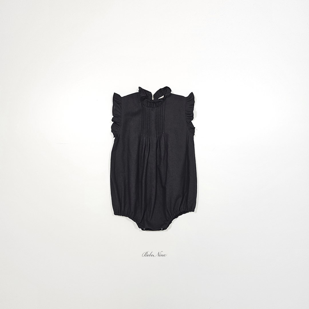 ☀️預訂 韓國直送☀️🇰🇷Bebenine三色摺皺荷葉邊背心包屁衣