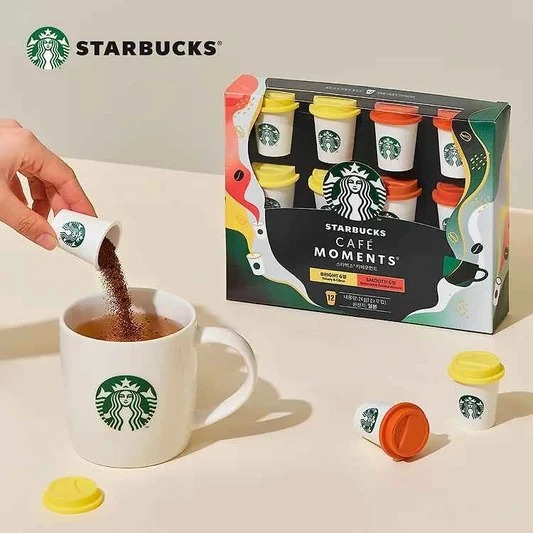🌸韓國 Starbucks 星巴克 即沖咖啡 迷你杯禮盒 (12個/盒)