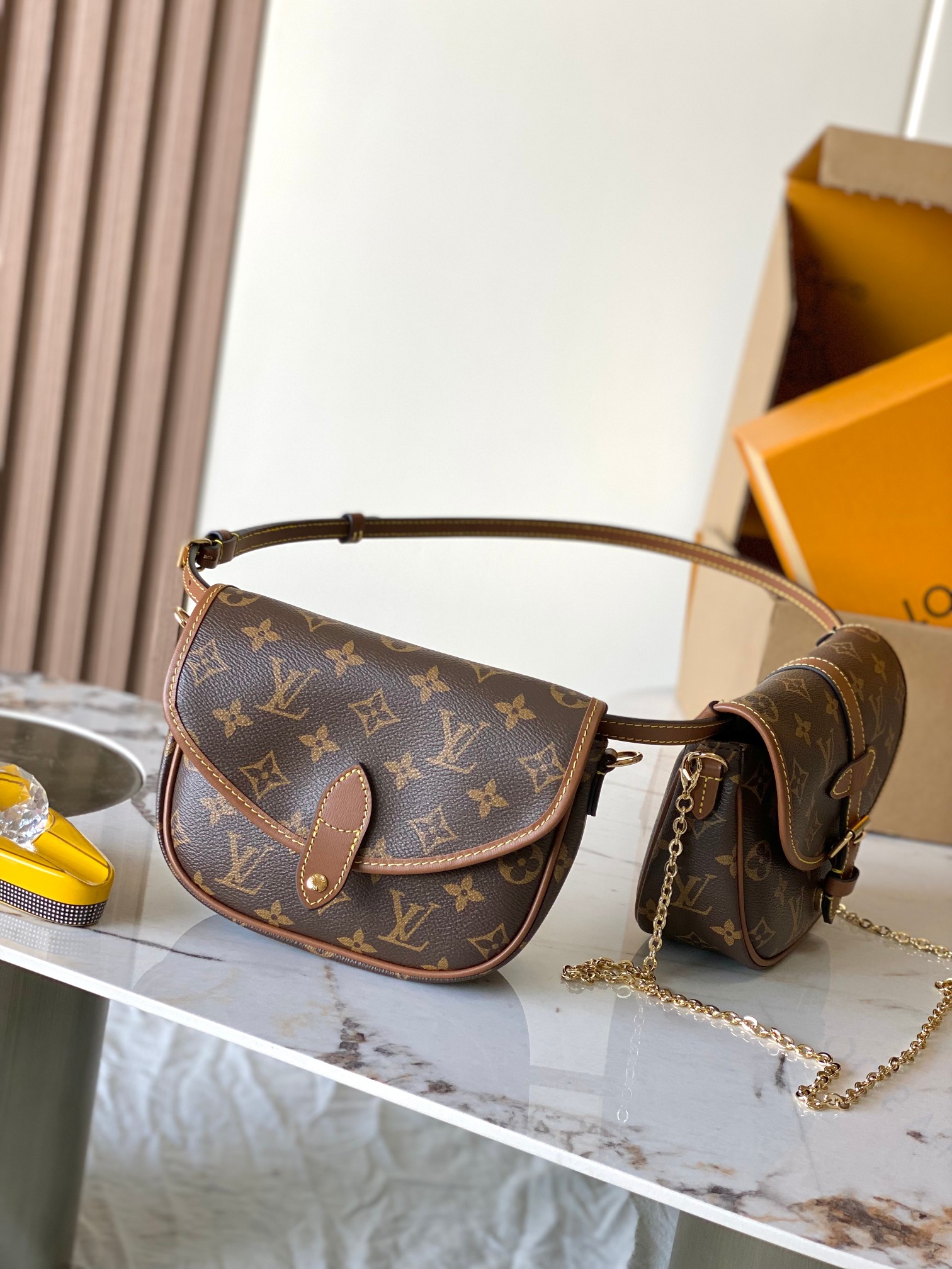 LV Louis Vuitton Duo BB