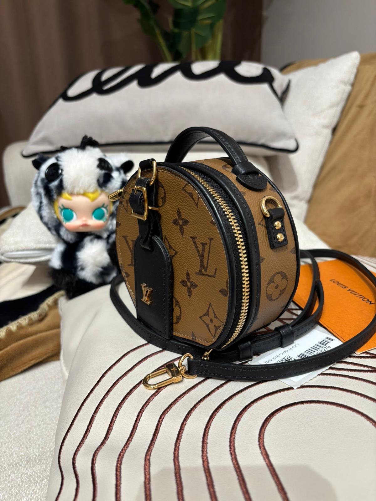 LV M83614 Mini Boite Chapeau 100%Authentic, 99%New ✅收據✅Dust bag✅Box