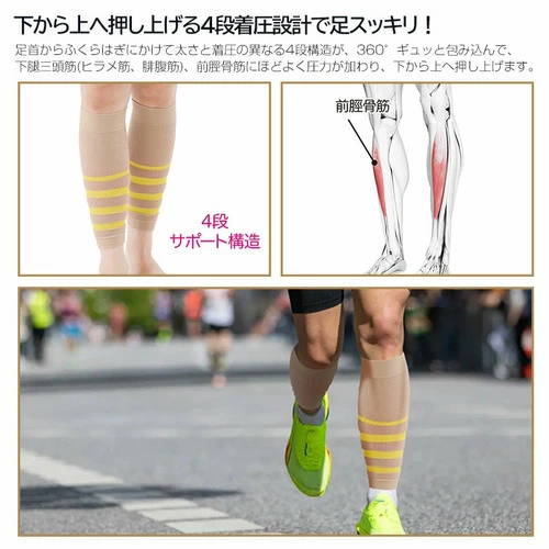 日本直送 NEEDS LABO - Dr. Pro 輕薄透氣加壓小腿套  (一對裝)