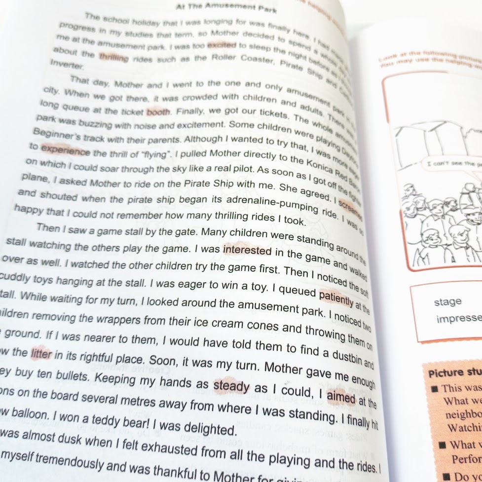 SAP Learning Creative Writing Workbook 1-6 (一套6本)  | 新加坡英文寫作SAP07