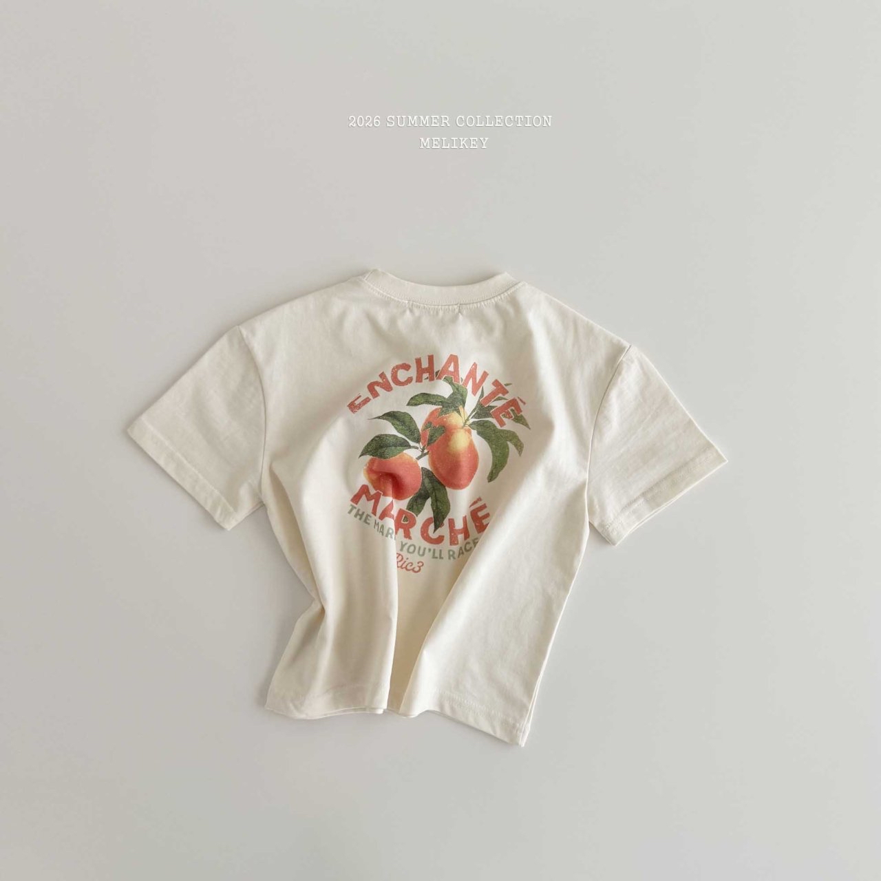 Melkey | Peach T (grey L105-115)
