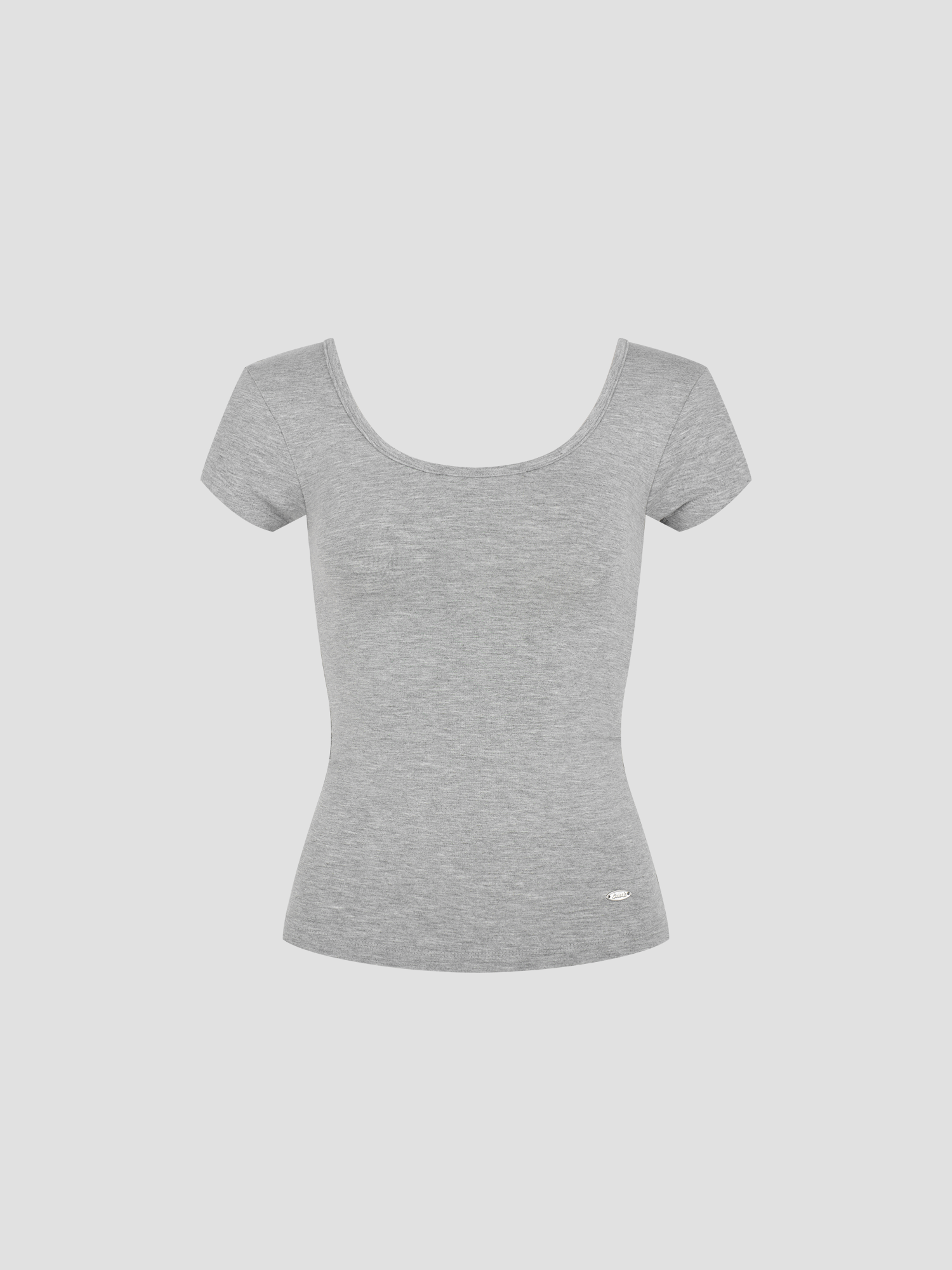 預購_Back open short-sleeved T-shirt by Conch
