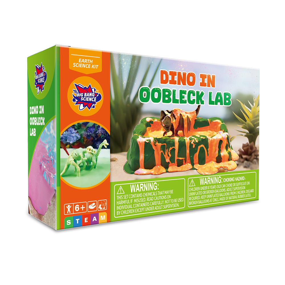Big Bang Science ~ Dino in oobleck LAB