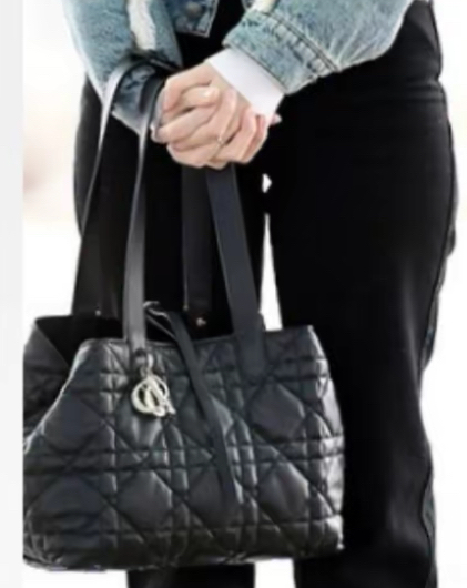 blackpink jisoo同款❤️‍🔥DIOR Toujours土著包 中號 子母袋款