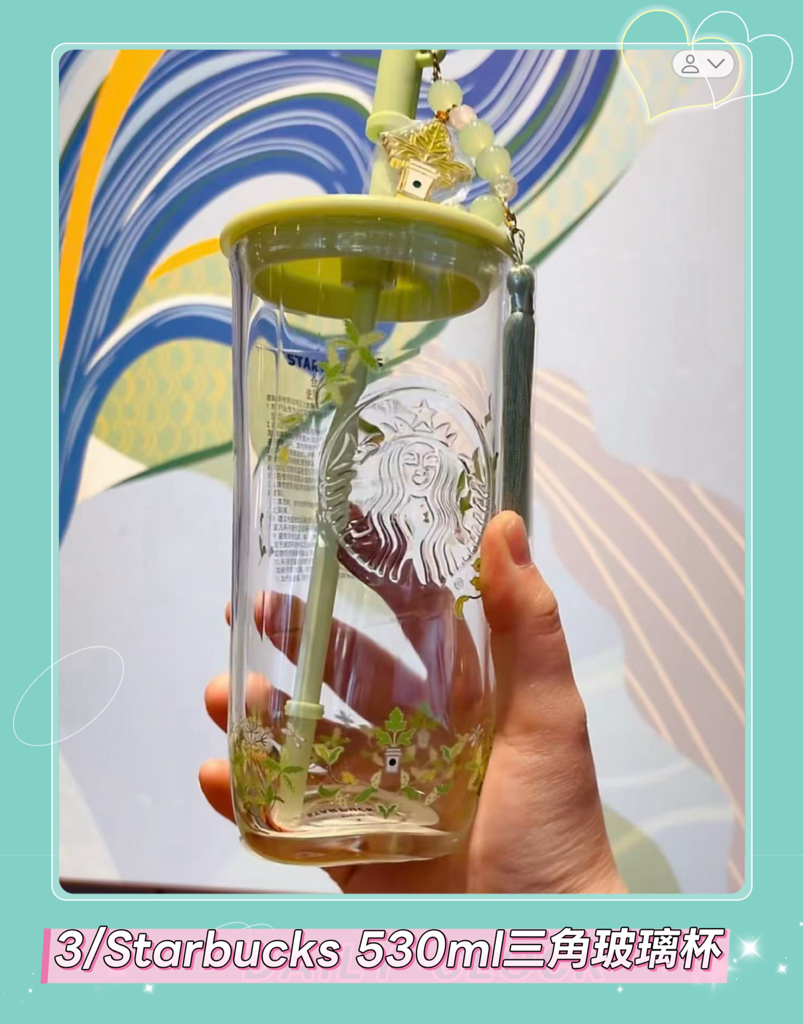 Starbucks新款預訂  春序紋樣系列